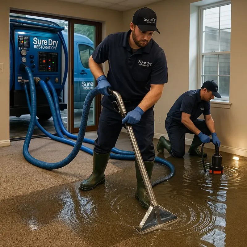 Water Extraction and Removal process in Zelienople, PA